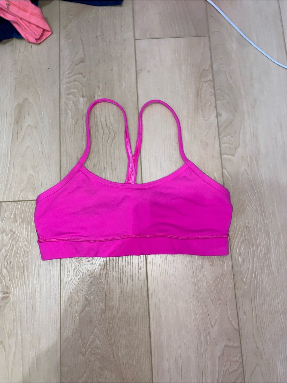 Lululemon sonic pink sports bra - Picture 2 of 2